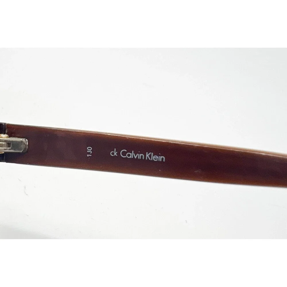 Calvin Klein CK 4085S Women's Brown Sunglasses Full Rim Rectangle 53-15-130